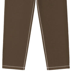 Wordmark Reverse Stitched Sweatpants Brown