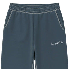 Wordmark Reverse Stitched Sweatpants Slate