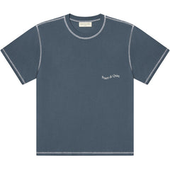 Wordmark Reverse Stitched T-Shirt Slate
