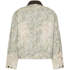 Utility Canvas Work Jacket Camouflage