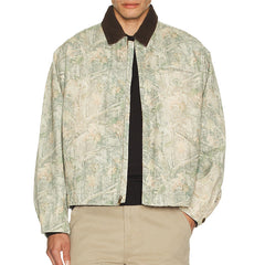 Utility Canvas Work Jacket Camouflage