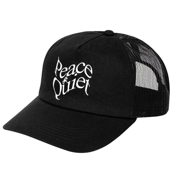 Warped Trucker Hat Black