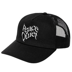 Warped Trucker Hat Black