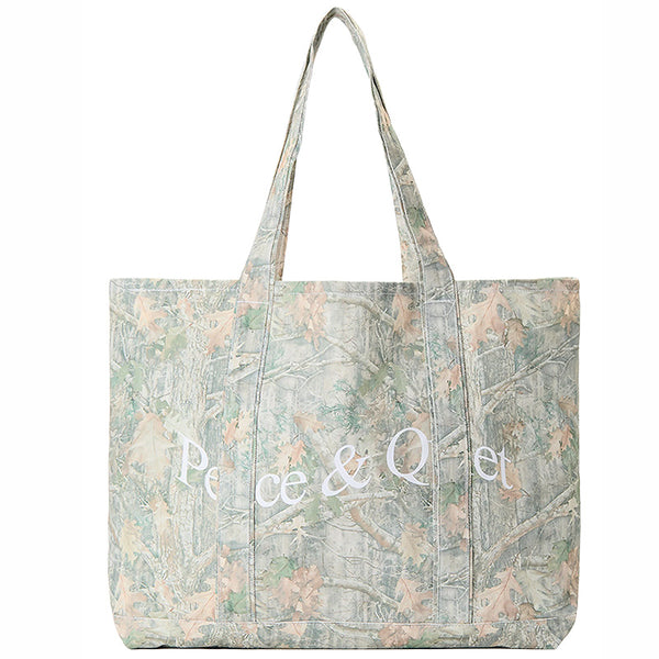 Wordmark Boat Tote Bag Camouflage