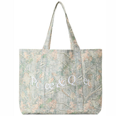 Wordmark Boat Tote Bag Camouflage