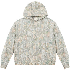Wordmark Camo Distressed Hoodie Camouflage
