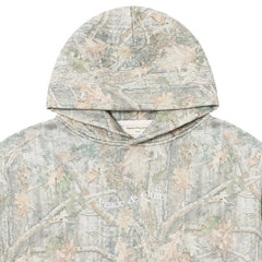 Wordmark Camo Distressed Hoodie Camouflage