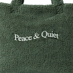 Wordmark Sherpa Tote Bag Forest