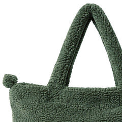Wordmark Sherpa Tote Bag Forest