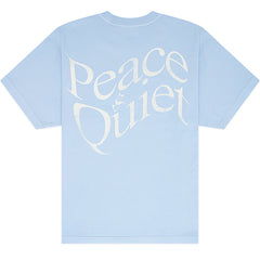 Warped Wordmark T-Shirt Baby Blue