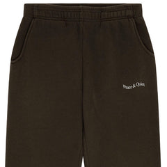 Wordmark Sweatpants Brown