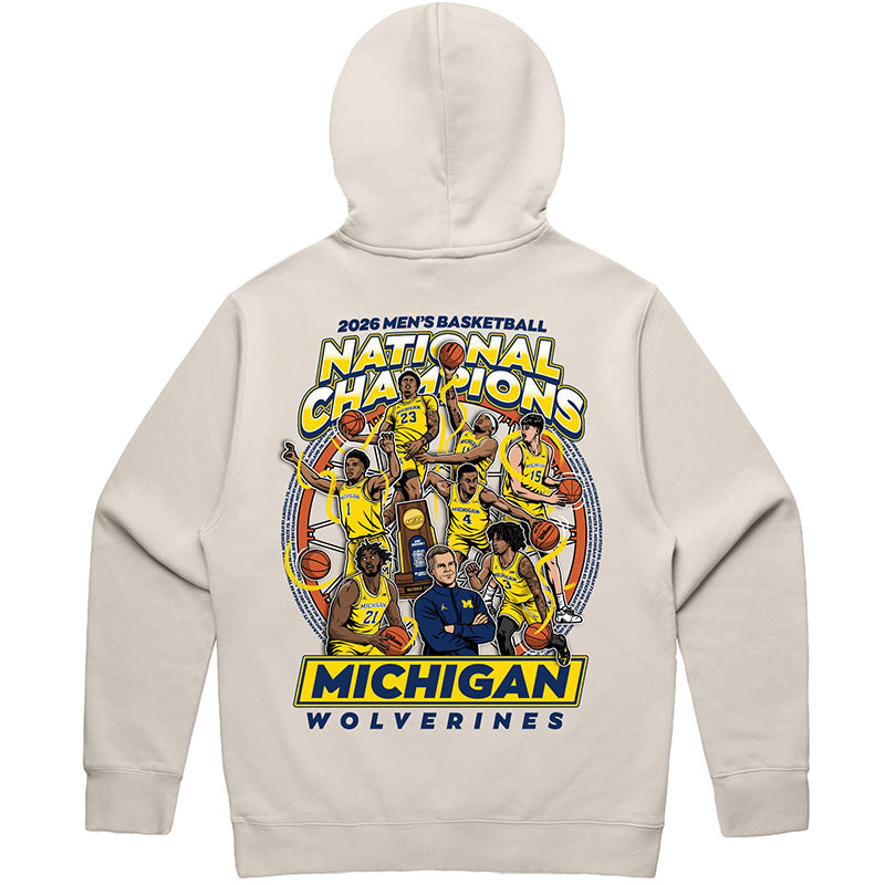 Victors Circle Hoodie Bone