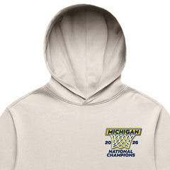 Victors Circle Hoodie Bone