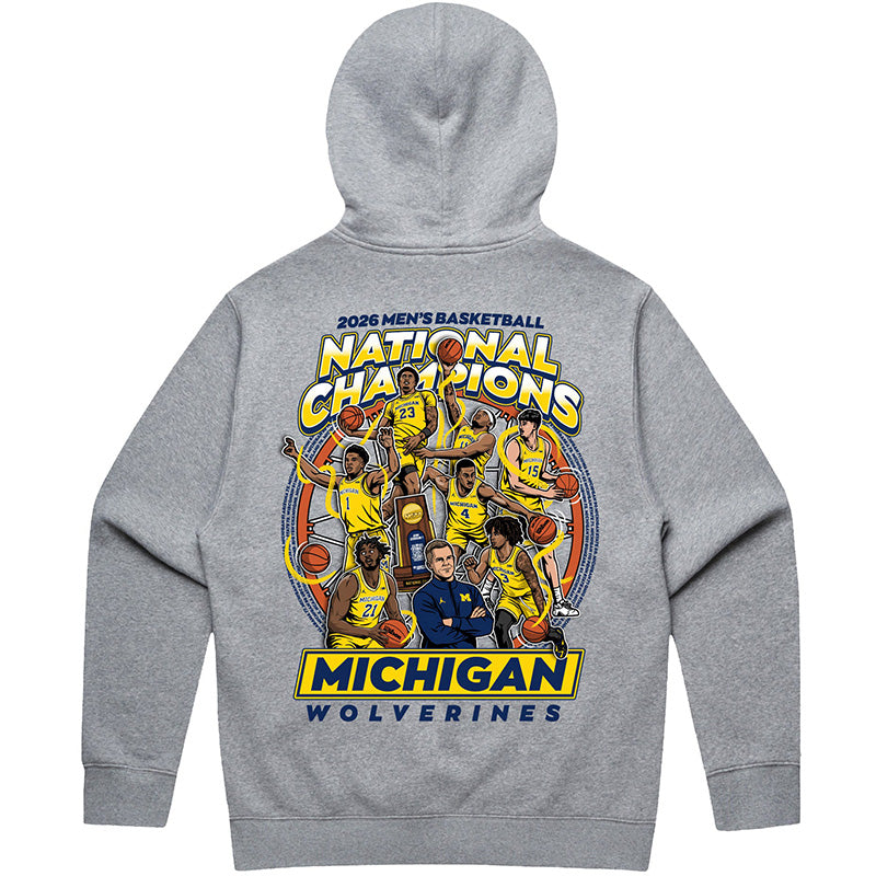 Victors Circle Hoodie Grey Heather