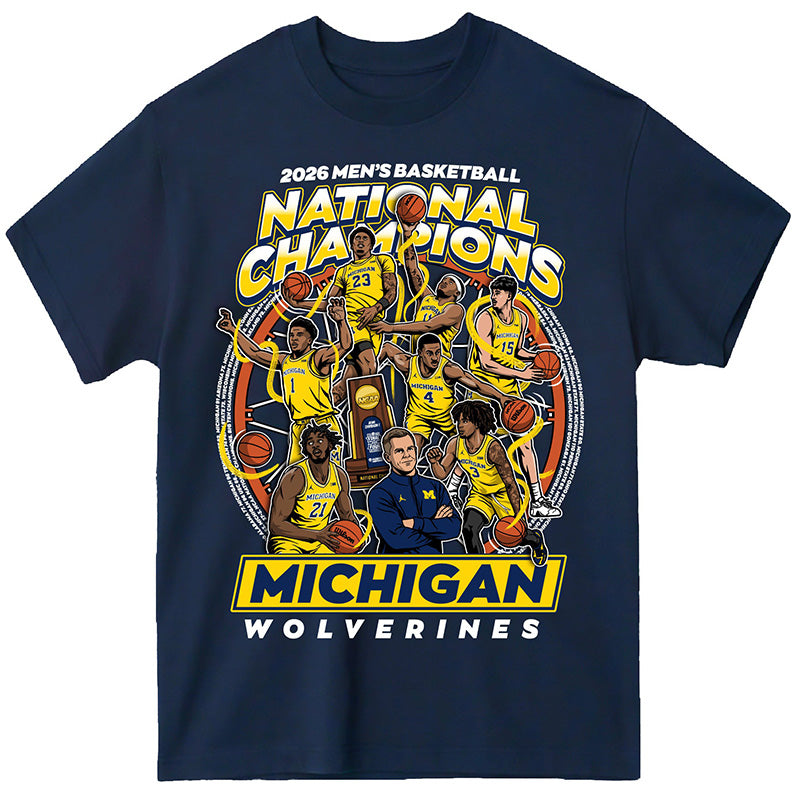 Victors Circle T-Shirt Navy