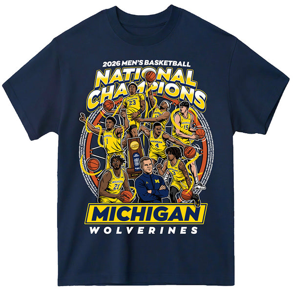 Victors Circle T-Shirt Navy