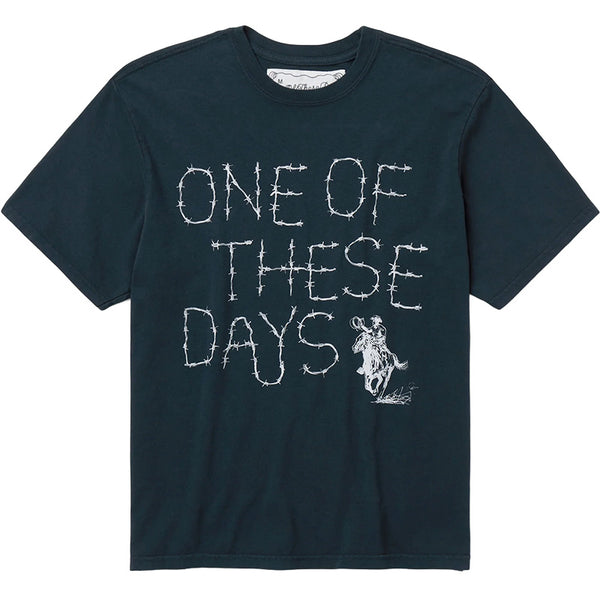 Barbed T-Shirt Hard Washed Black