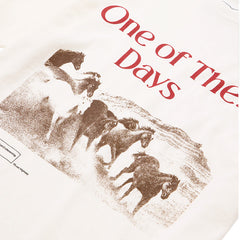 Glad You're Here With Me T-Shirt Bone