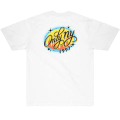 Boardwalk Airbrush T-Shirt White