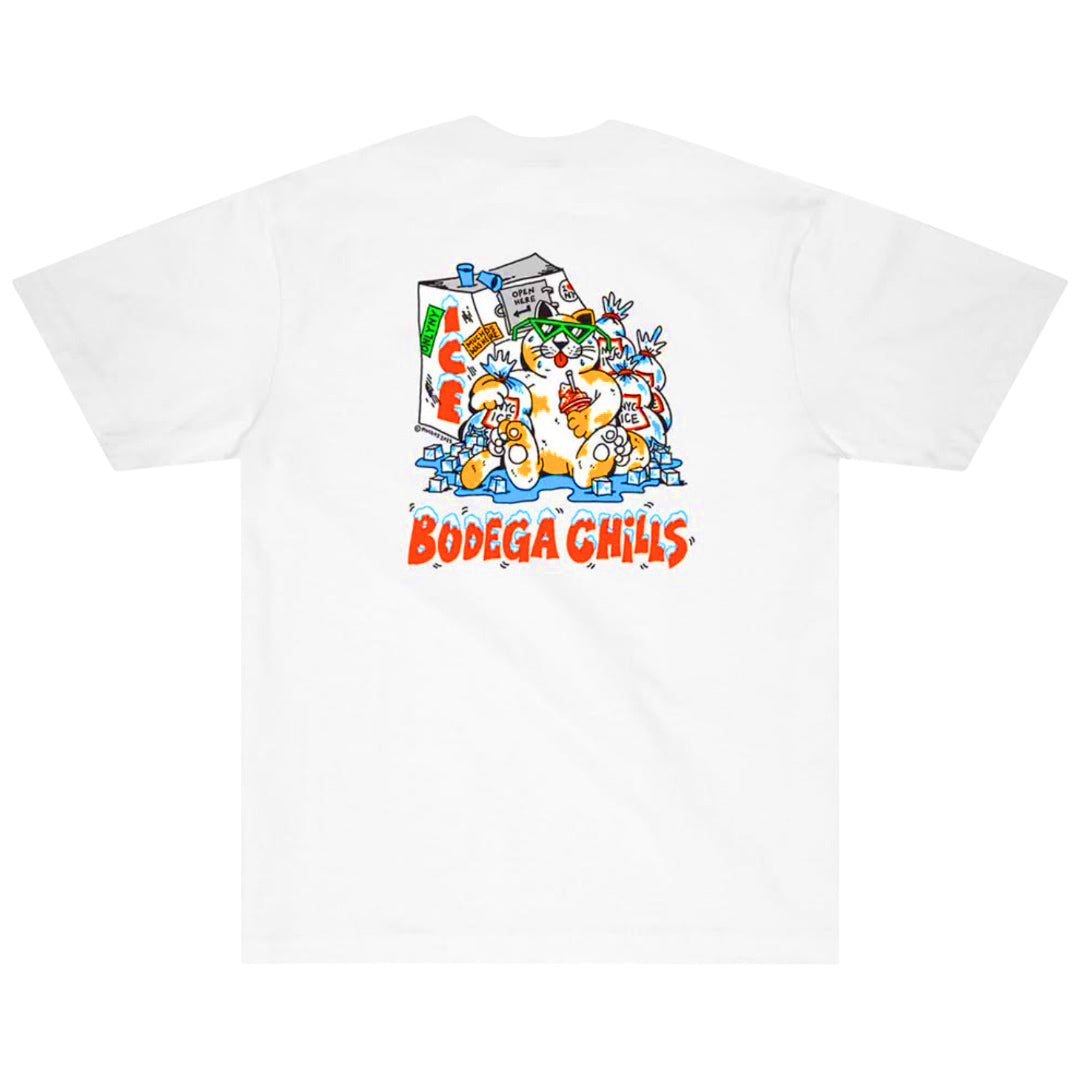 Bodega Chills Pocket T-Shirt White