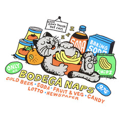 Bodega Naps Pocket T-Shirt White