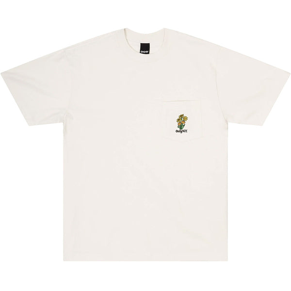 Bouquet Pocket T-Shirt Natural