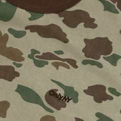 Core Logo Ringer T-Shirt Camo