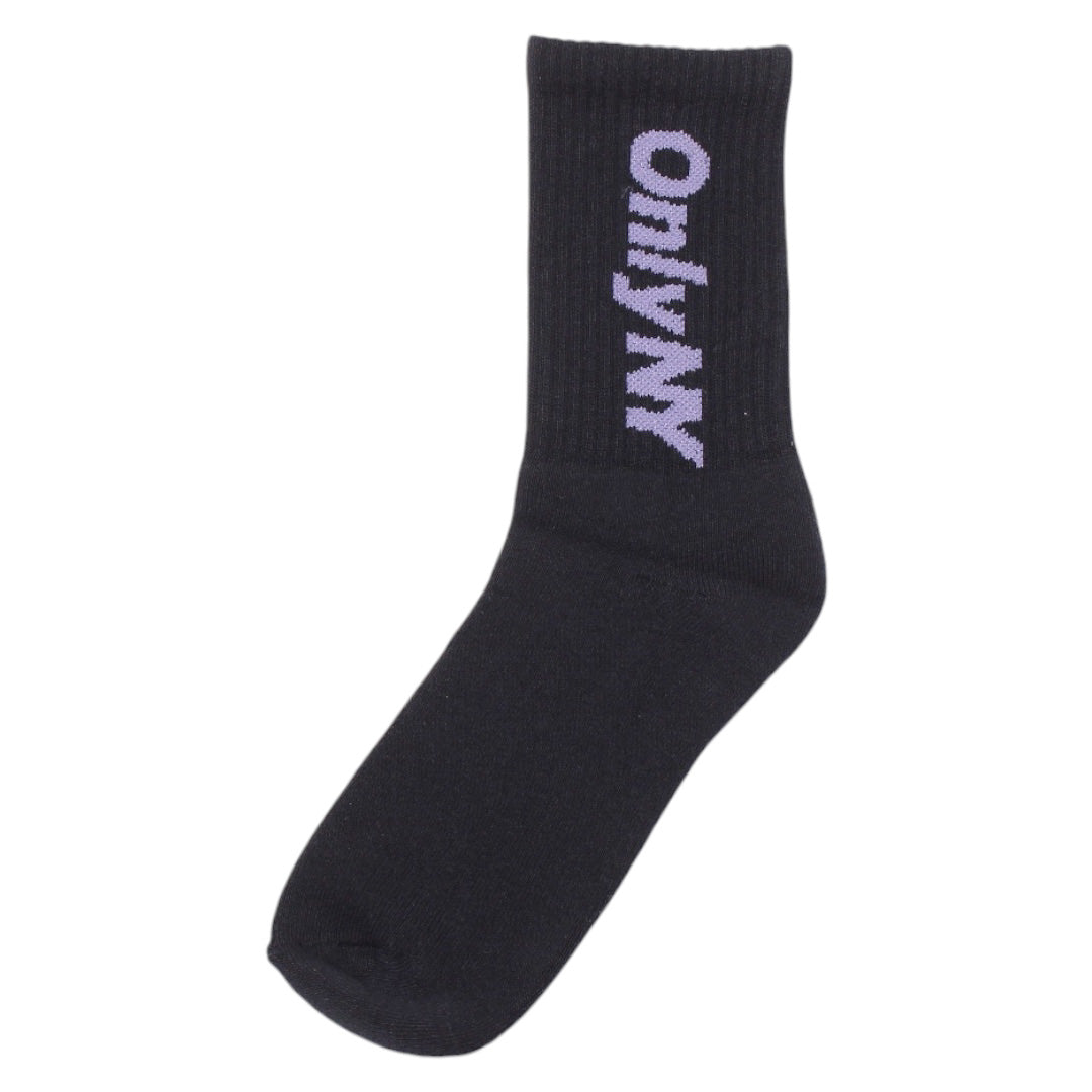 Core Logo Socks Black / Purple