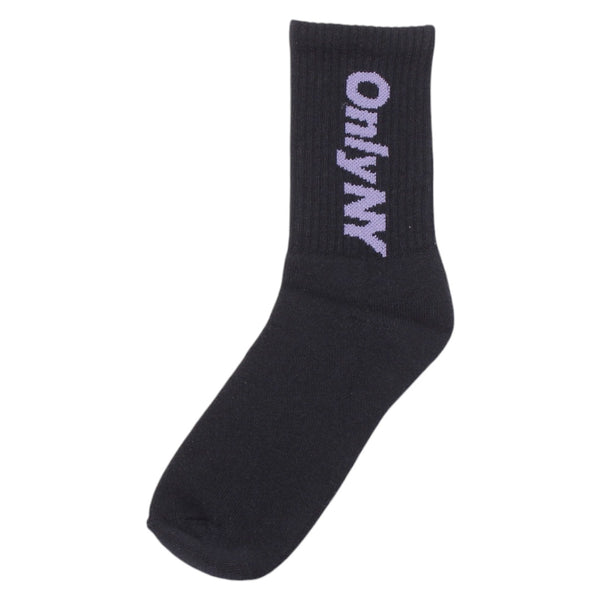 Core Logo Socks Black / Purple