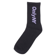 Core Logo Socks Black / Purple