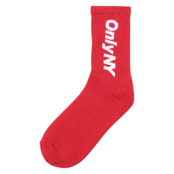 Core Logo Socks Vintage Red