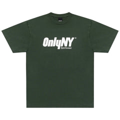 Court Logo T-Shirt Dark Green / White
