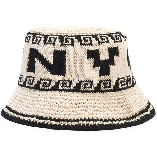 Crochet Bucket Hat Natural