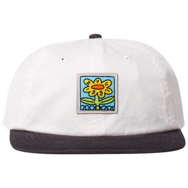 Flower Label Polo Hat Natural / Black