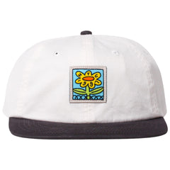 Flower Label Polo Hat Natural / Black