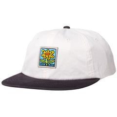 Flower Label Polo Hat Natural / Black