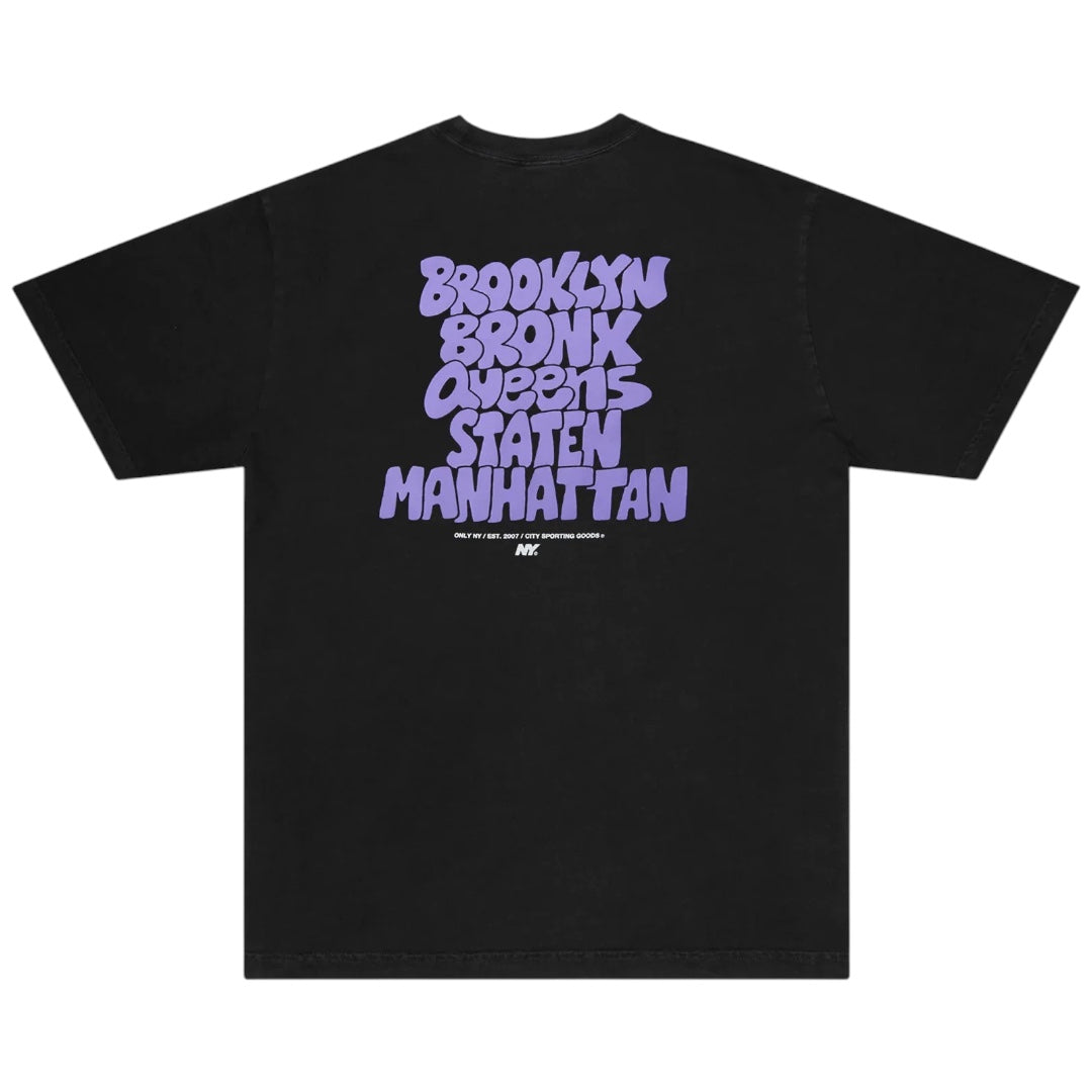 Graffiti Boroughs T-Shirt Black