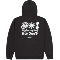 Grawlix Hoodie Black / White