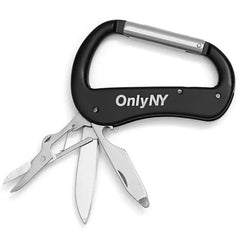 Logo Carabiner Multi-Tool Black