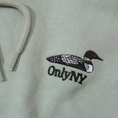 Loon Hoodie Light Sage