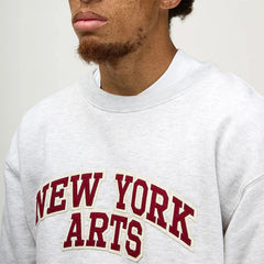 New York Arts Crewneck Heather Grey