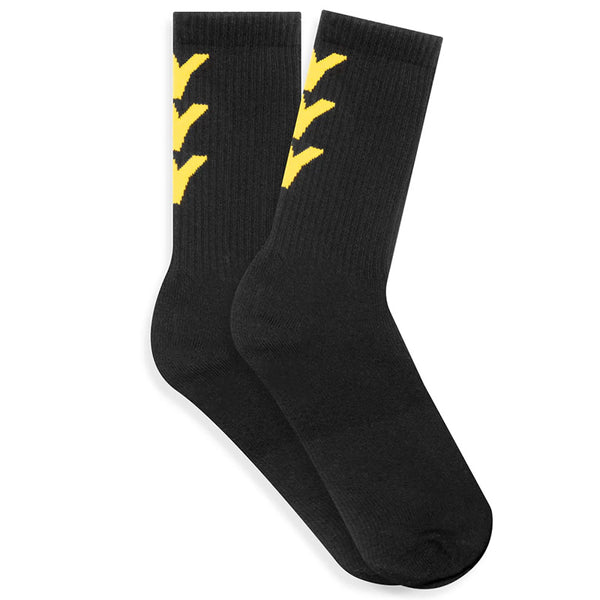 NY Repeat Crew Sock Black