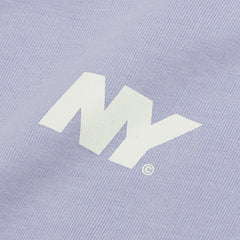 NY Speed Logo T-Shirt Lilac / White