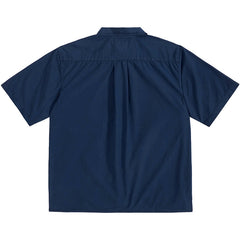 Oversized Poplin Shirt Navy