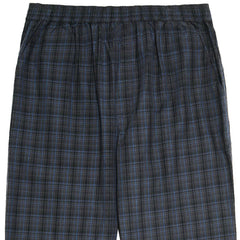 Plaid Easy Pant Black Plaid