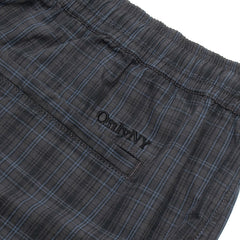 Plaid Easy Pant Black Plaid