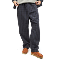 Plaid Easy Pant Black Plaid