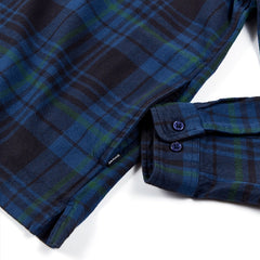 Plaid Twill Zip Shirt Blackwatch Plaid