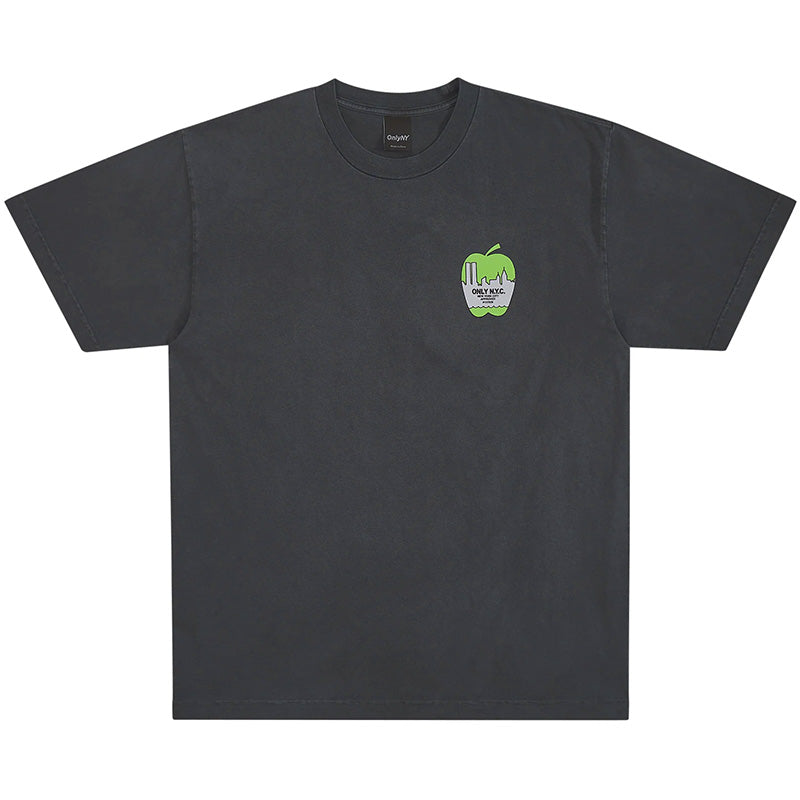 Skyline Apple T-Shirt Vintage Black