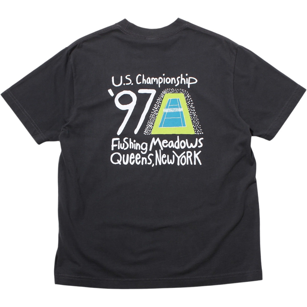 Tennis Championship T-Shirt Vintage Black